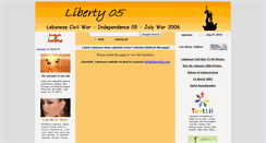Desktop Screenshot of liberty05.com
